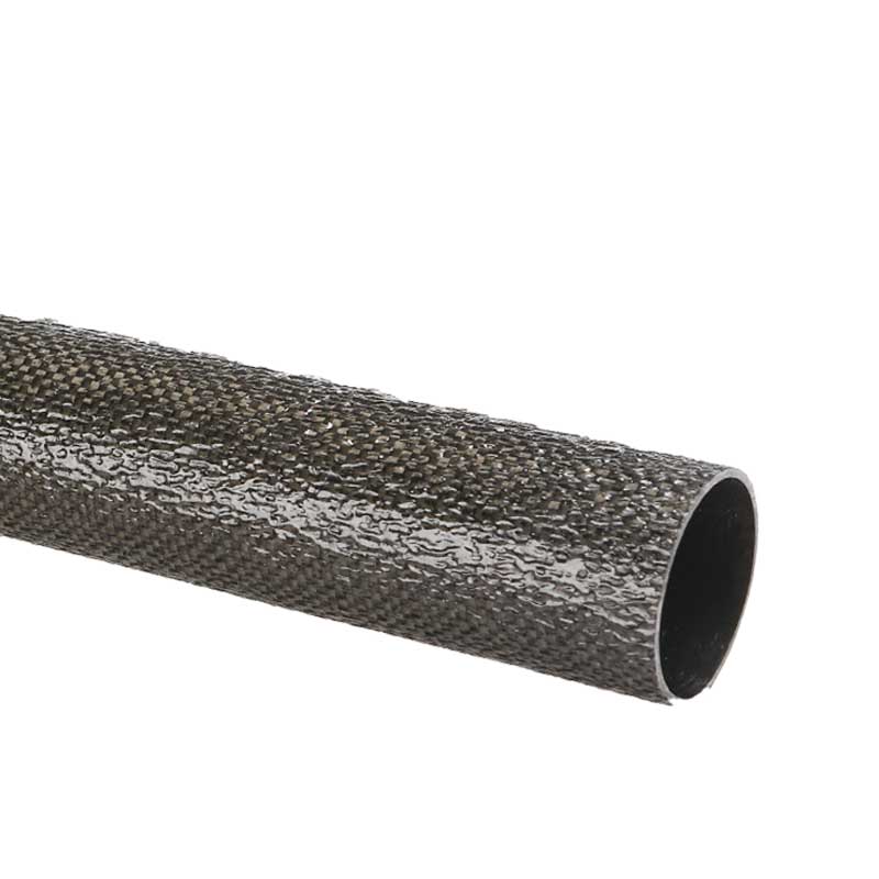 Tube en fibre de carbone anti-rayures de haute qualité à surface rugueuse